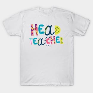 Cute Headteacher Gift Idea Back to School T-Shirt